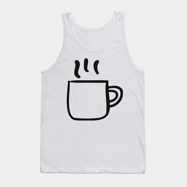 Cup of coffee Tank Top by Pavlushkaaa